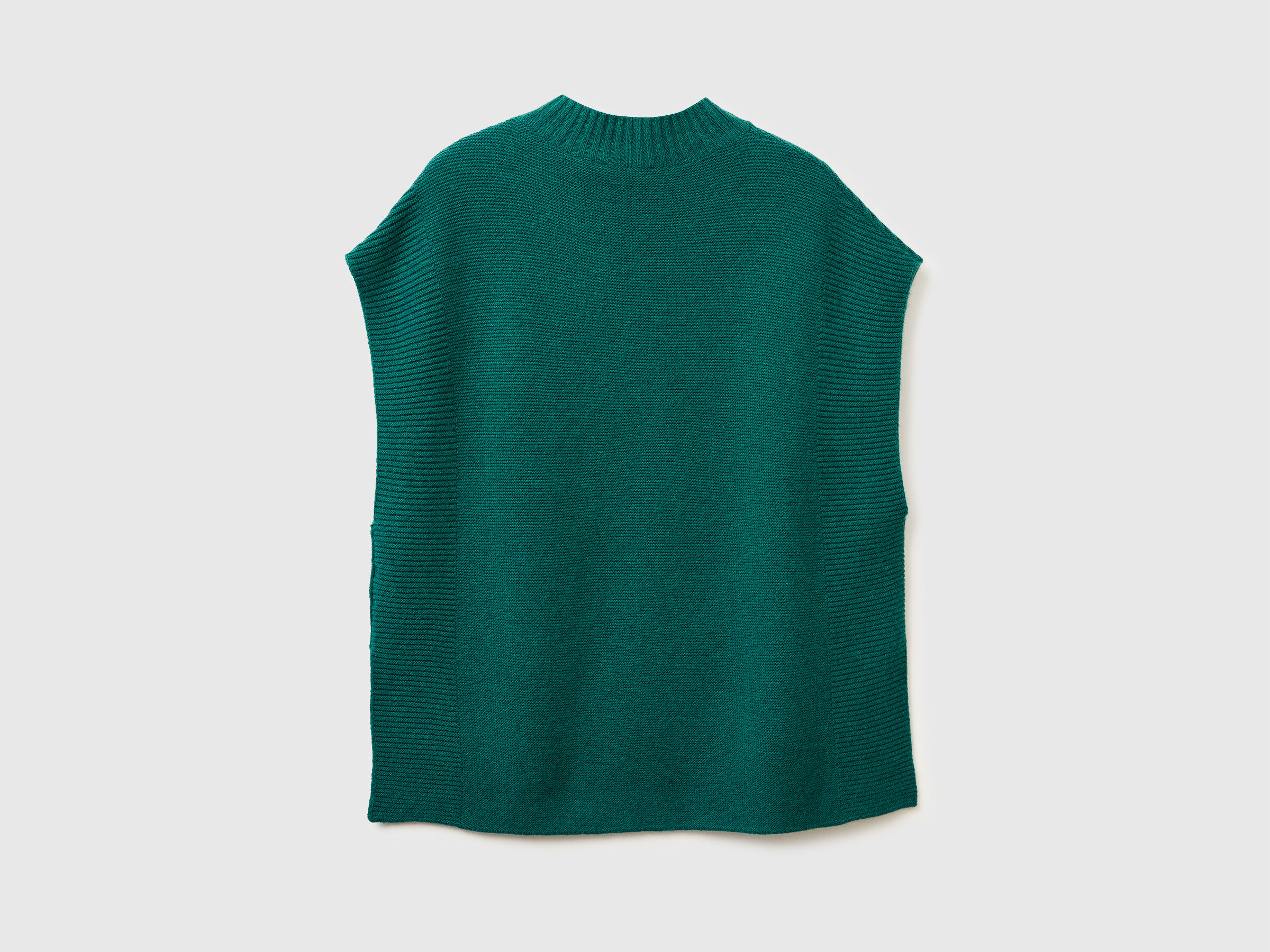 SLEEVELESS SWEATER Femme image number 6
